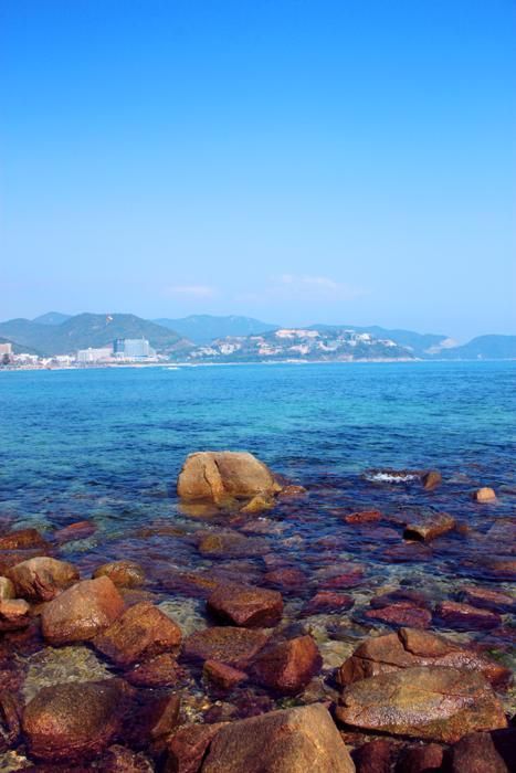 深圳大梅沙风景,空气比我还纯