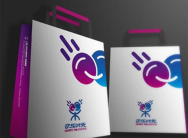 盐城标志设计案例图片-欢乐时光视听歌城