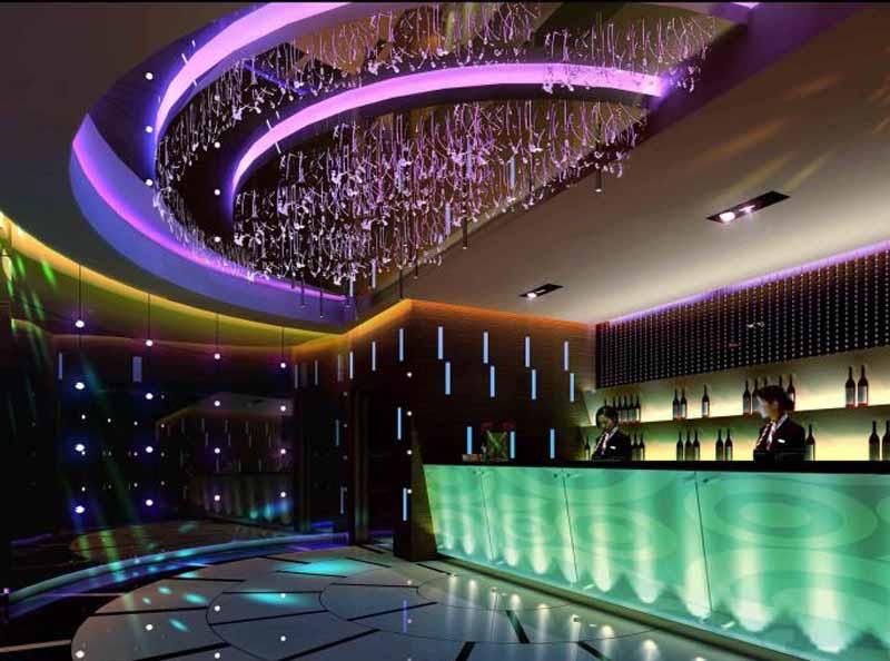 前台大堂案例图片-+ktv空间设计