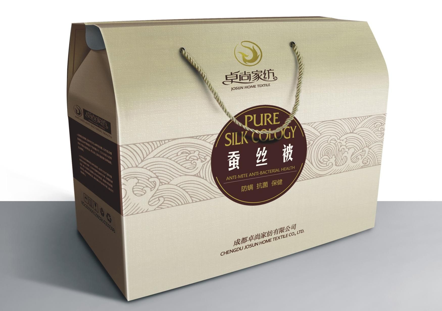 蚕丝被案例图片-产品包装