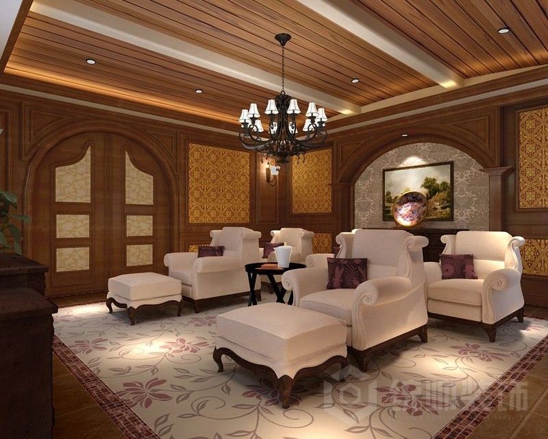 长泰西郊别墅-别墅-设计案例 - 上海统帅建筑装