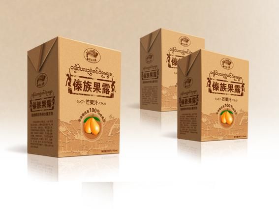 傣泰果汁饮料包装设计、上海饮料包装设计、饮