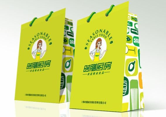 食品专卖店设计、时膳厨房店面设计、上海餐饮