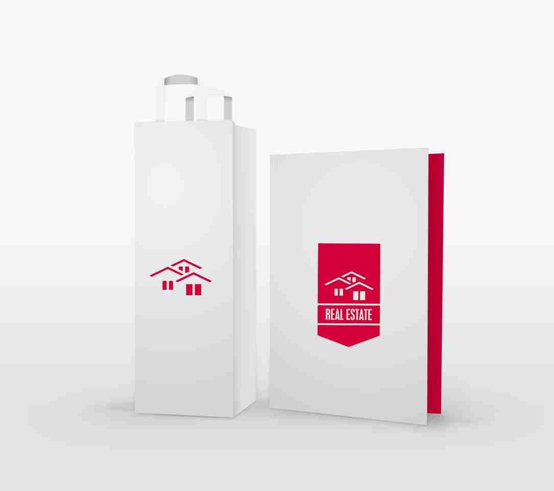 地产公司VI-品牌包装-设计案例 - 成都简闻文化