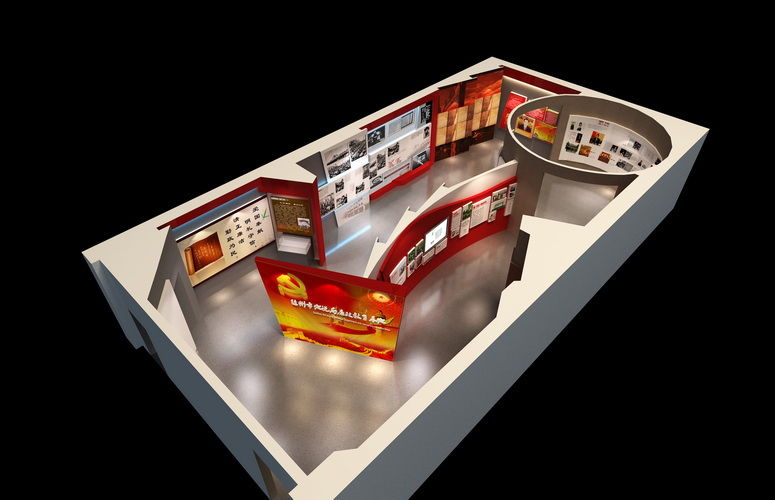 展厅4案例图片 - 南京青柳展览工程有限公司的