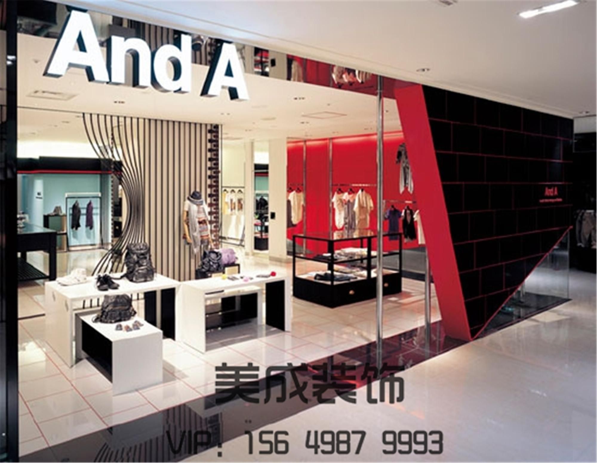 郑州服装店设计装修-工装服务-设计案例 - 郑州