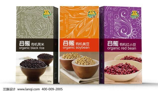 谷熊杂粮 农产品包装设计-画册设计-设计案例 