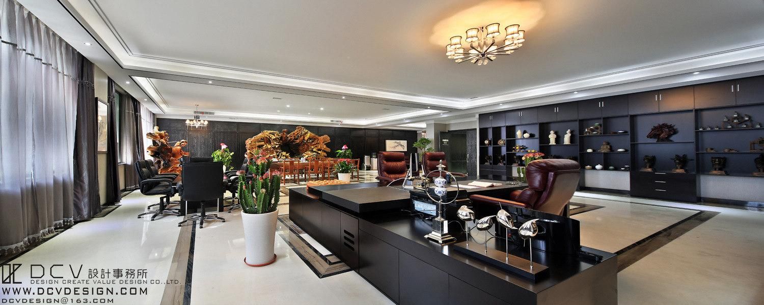 西安办公室内设计-延安洛川鼎信投资管理公司