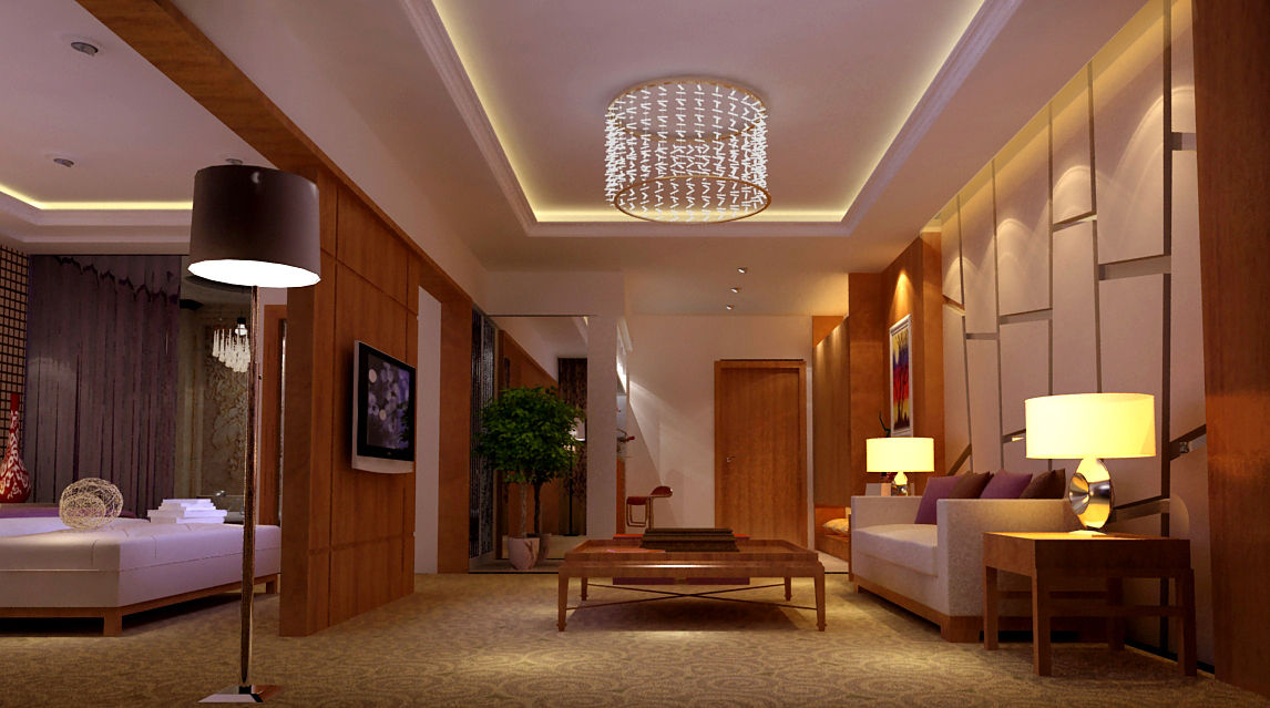 酒店客房-工装-设计案例 - 设计师zqj01设计工作