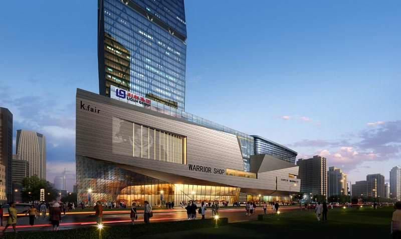 山东青岛利群商业总部基地建筑设计-商业建筑