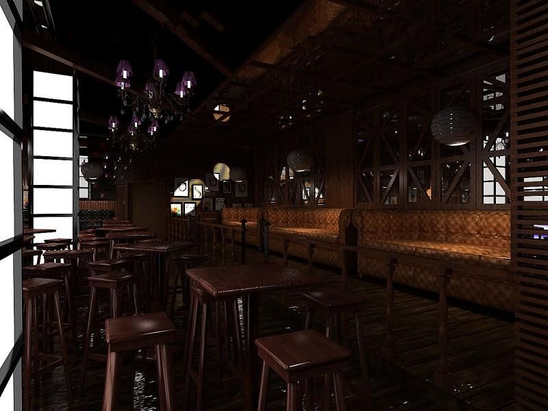 苏荷酒吧设计-酒吧设计-设计案例 - 郑州酒吧设