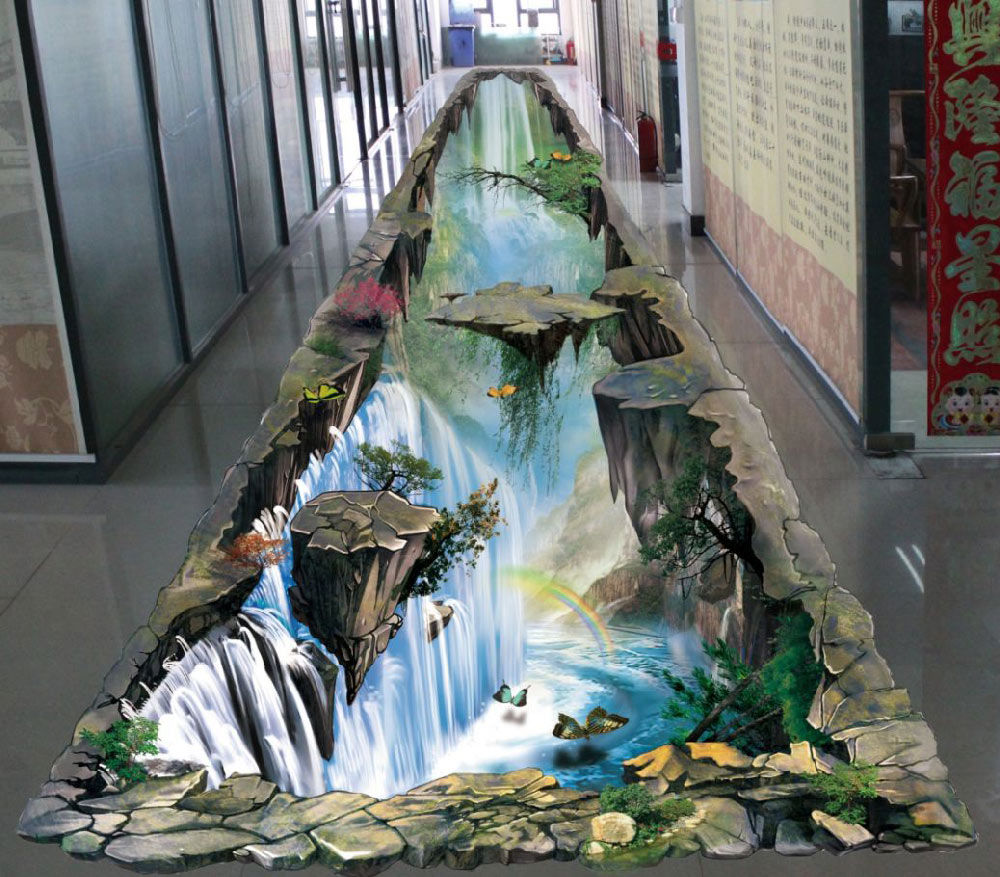 3D立体广告案例-设计案例 - 3D画展策划 3D地