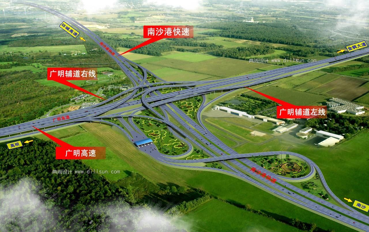 01七星岗互通立交_06-09_互通立交效果图图片