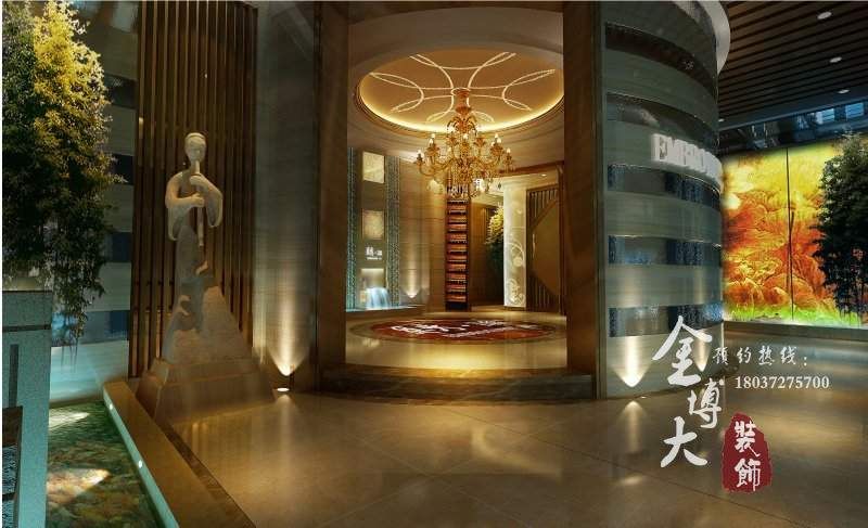 洛阳装修设计公司 洛阳酒店会所设计 美容院设计 洛阳足浴设计