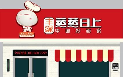 蒸蒸日上面食店vi设计12招聘要求设计师的建筑图片