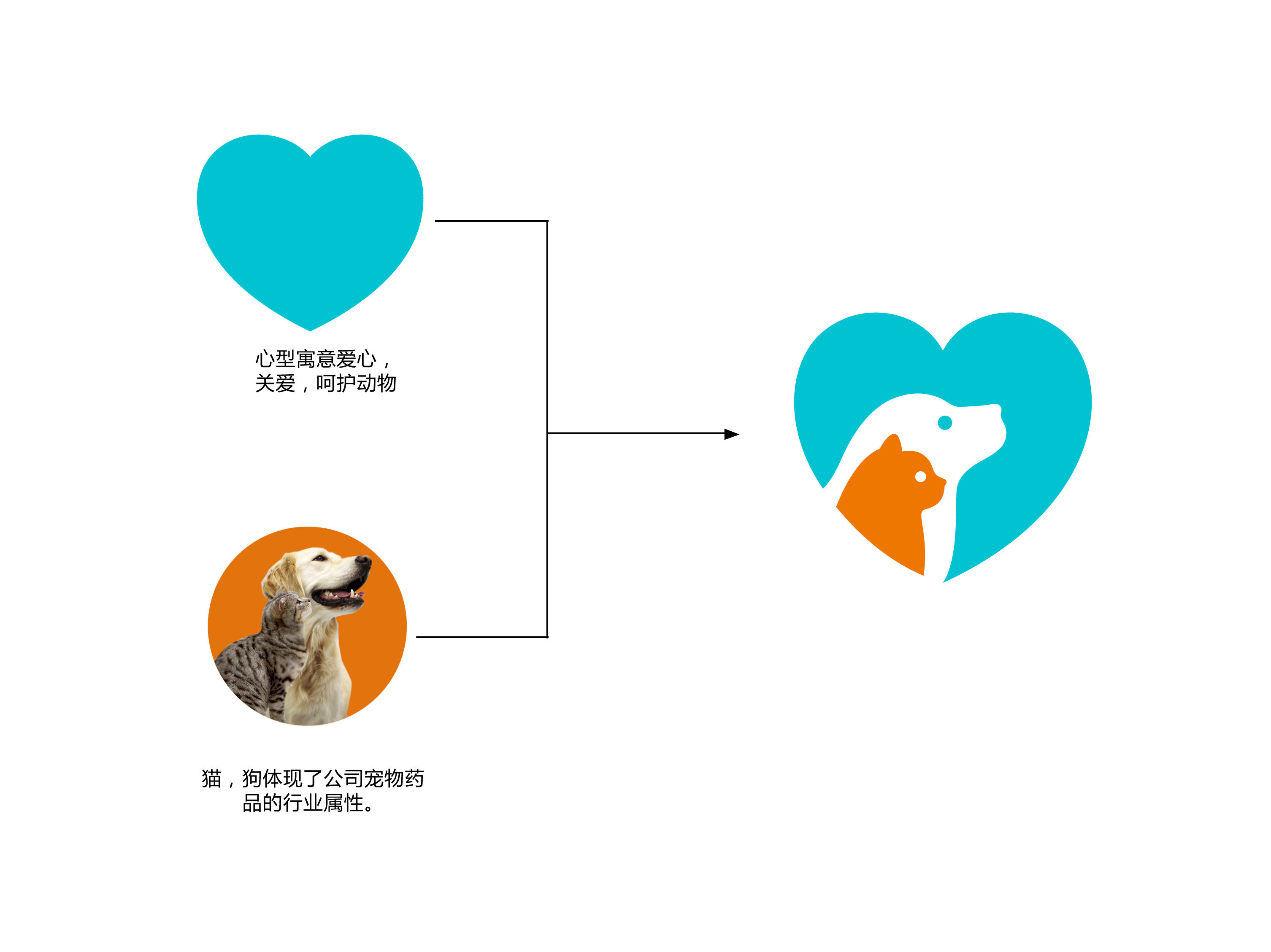 宠物药品品牌logo设计-宠物药品品牌设计-设计