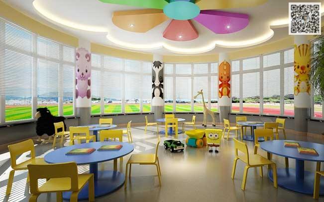 郑州幼儿园装修设计123456案例图片 - 郑州幼