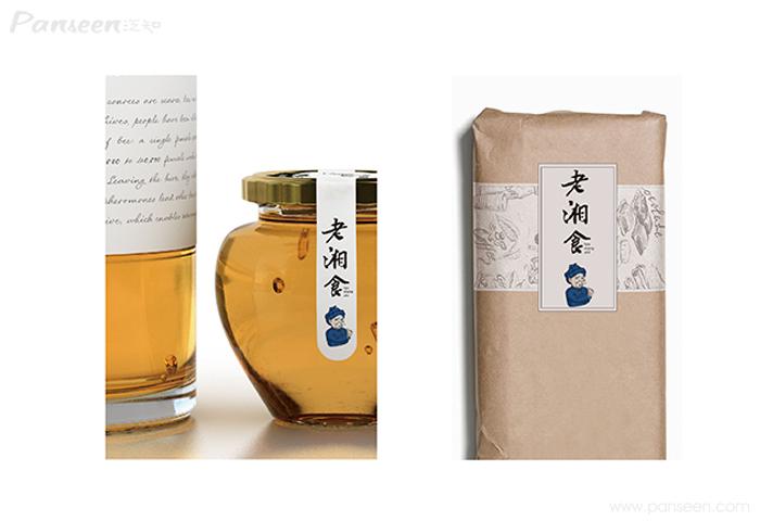 老湘食品牌创意命名、logo包装设计商标注册-