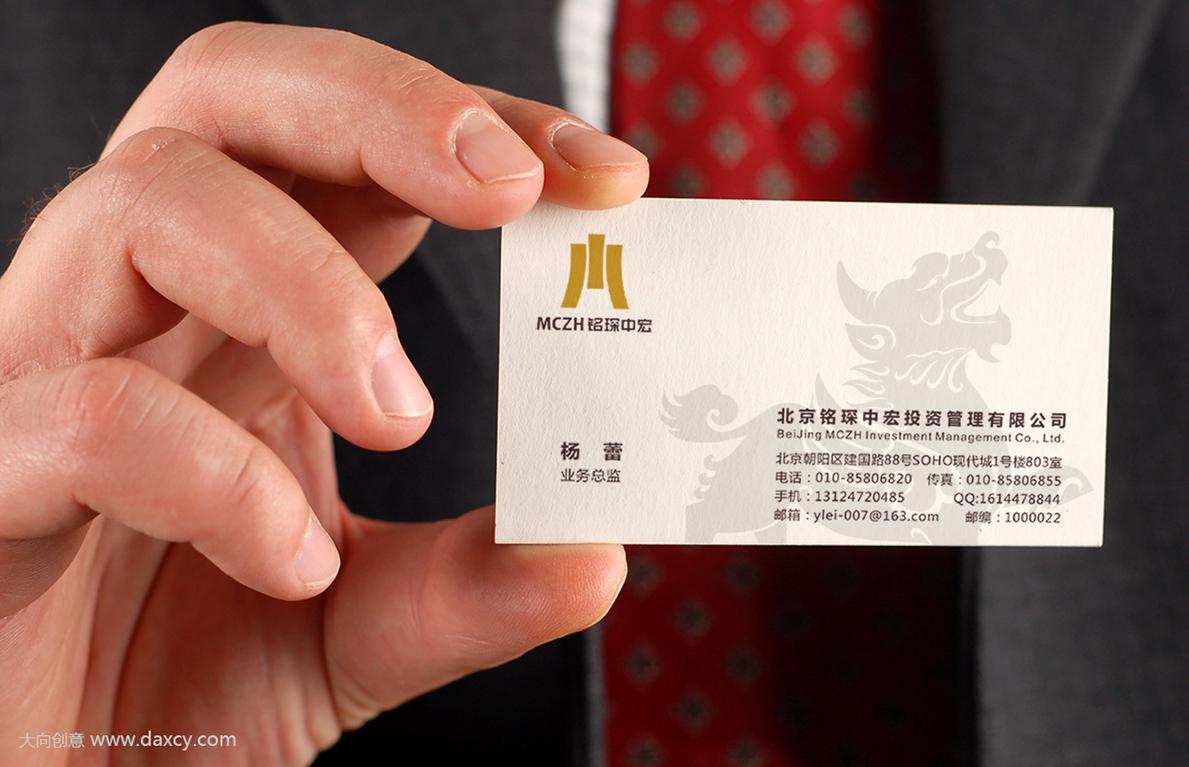 大向设计\/北京铭琛中宏投资管理有限公司品牌