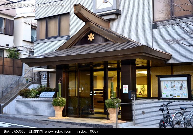 复古的性质商店小区门面凤井别墅图片