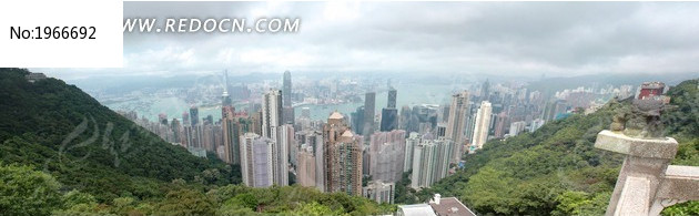 俯瞰香港全景