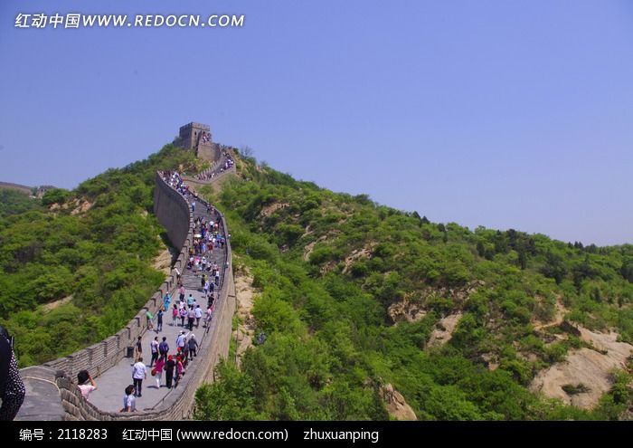 北京八达岭长城全景