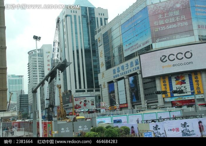 华强北赛格电子市场图片素材下载(编号:23816