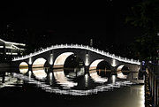 "温州南塘街夜景"
