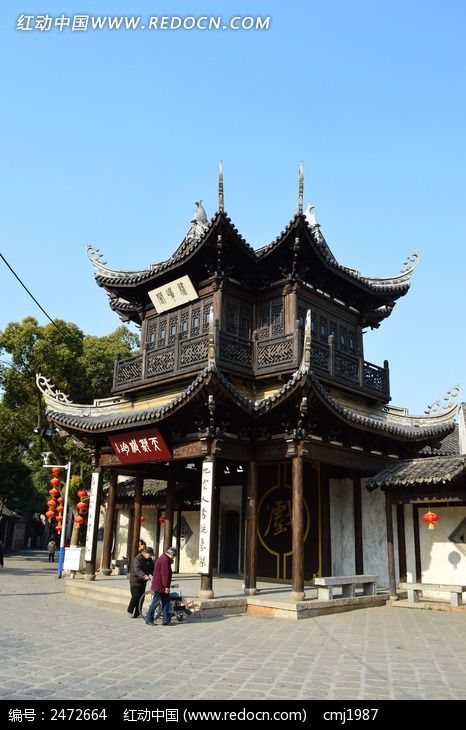 典雅的古代阁楼
