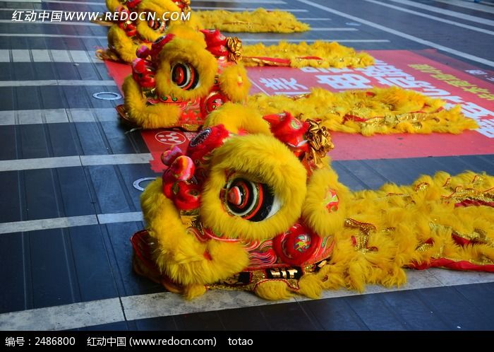 新年舞狮头