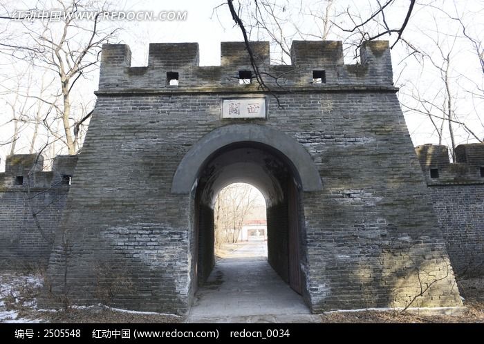 城门侧门楼