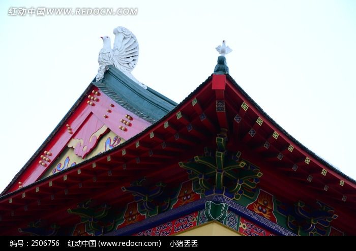 原创摄影图 建筑摄影 教堂寺庙 古典飞檐