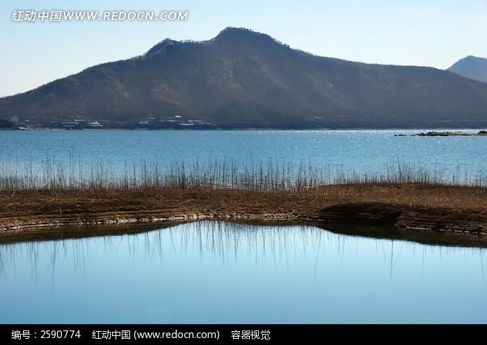 原创摄影图 自然风景 江河湖泊 蓝色的山水景区