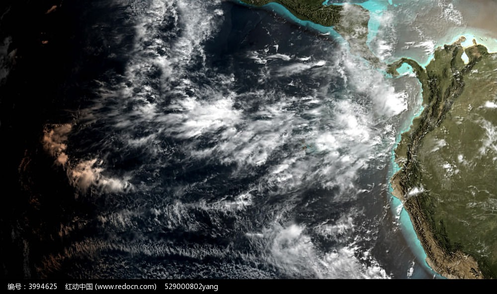 太空看地球视频_视频素材\/片头片尾\/AE模板图