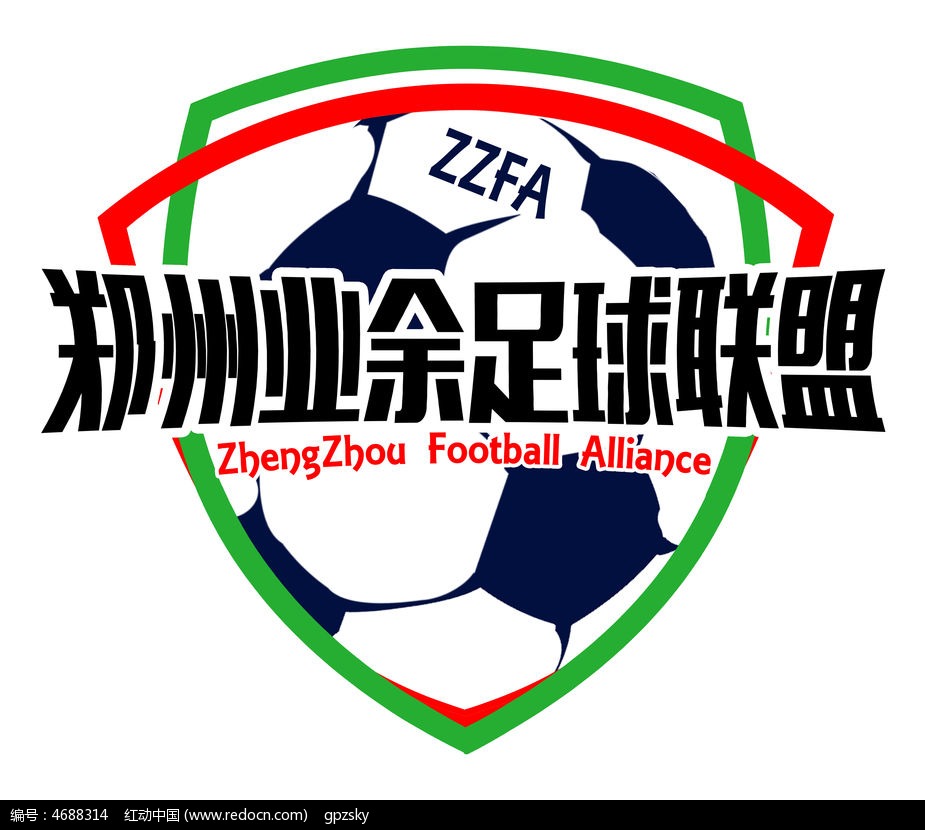 业余足球联盟盾牌LOGO_标志logo(买断版权)图