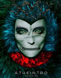恐怖女魔头电影海报设计