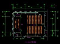 长途汽车站二层总平面图_CAD图纸图片素材