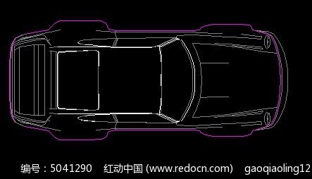 汽车造型CAD图块_CAD图纸图片素材