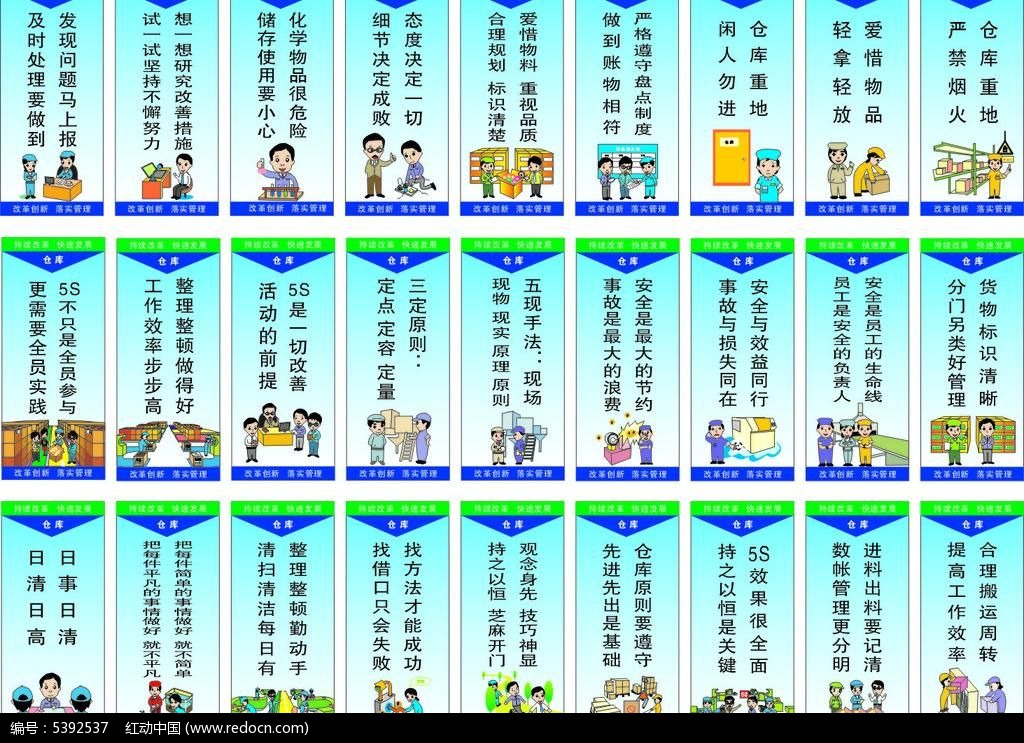 仓库标语