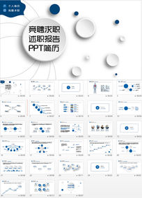 时尚个性大气个人简历PPT