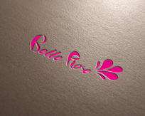 粉色唯美美容女性活泼logo