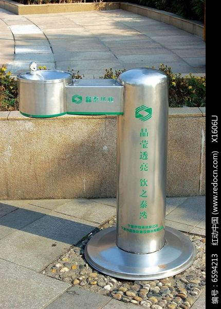 不锈钢饮水器JPG素材下载_室外家具设计图片