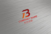 字母B标志LOGO设计