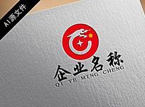 高端中国龙企业logo创意设计