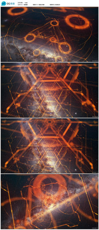 3d立体led大屏背景视频mp4素材下载(编号7972491)_红