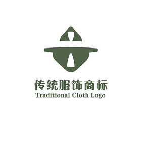 少数民族传统服饰商标logo