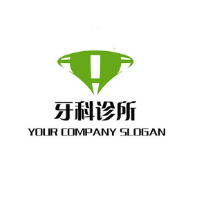 牙科牙医医院牙齿标志logo设计