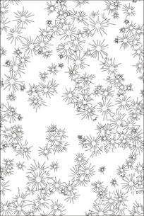 艺术烟花雕刻图案