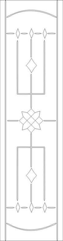 八角星雕刻图案
