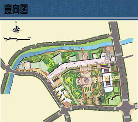 广场规划设计平面图